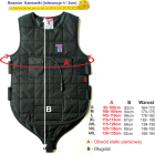 Measure in key places to choose the right size for you.